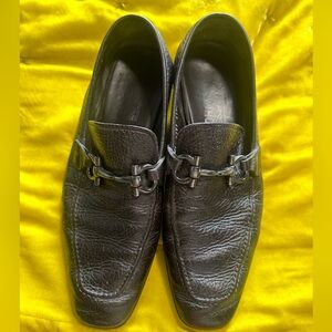 Men’s Brown Leather Ferragamo Loafers 10.5